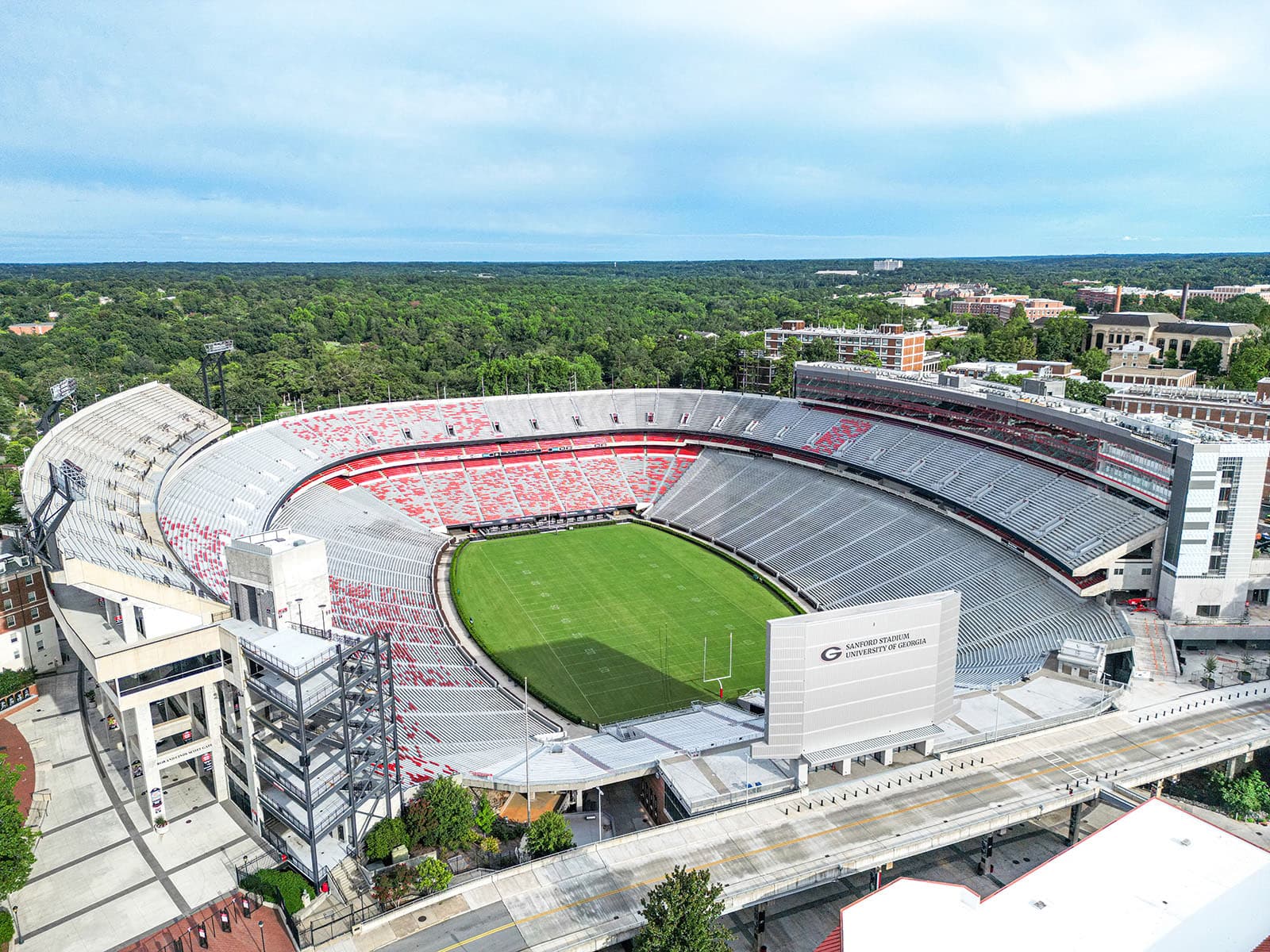 Sanford Stadium at the University of Georgia