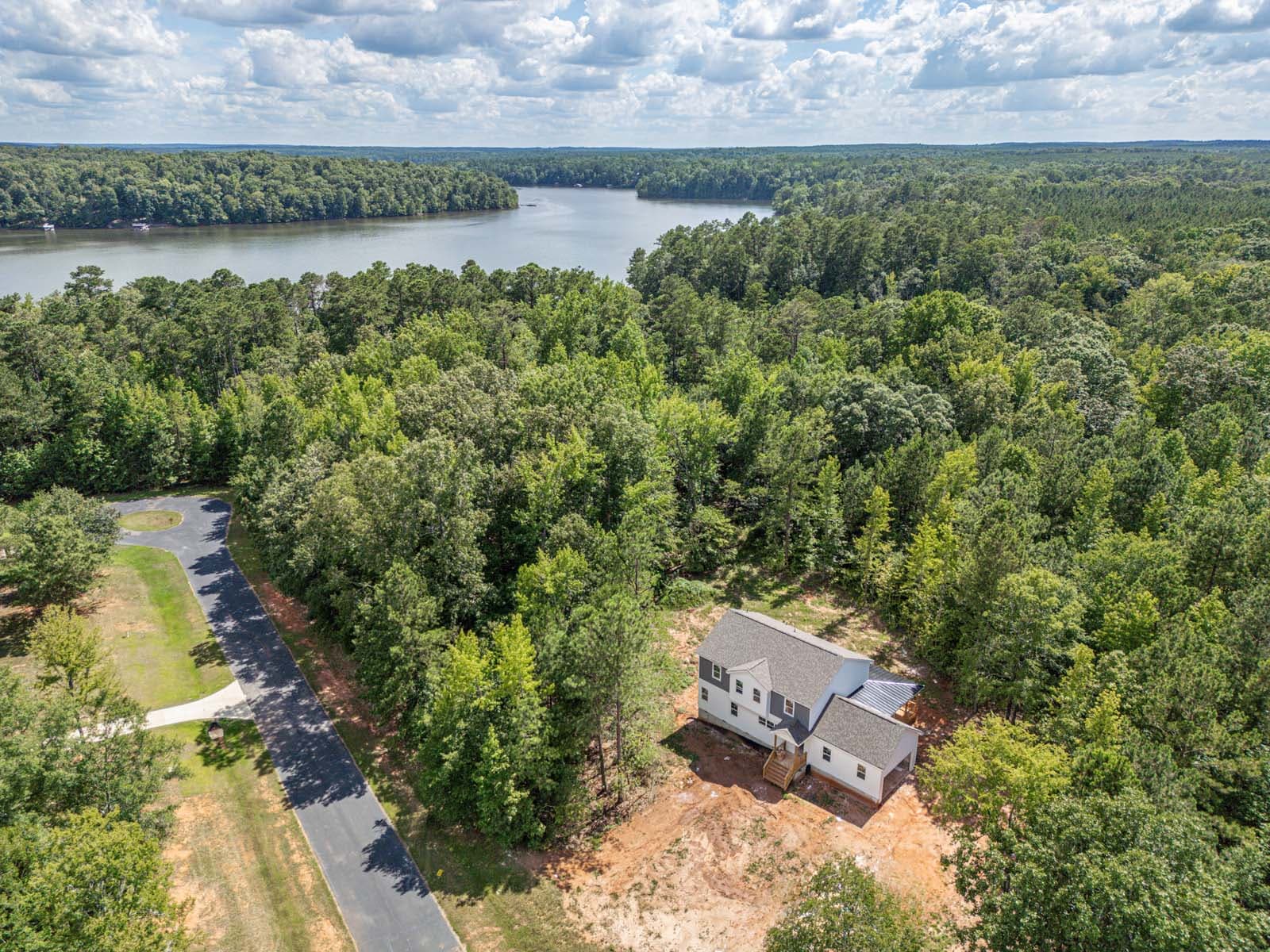 Outdoor recreation and rural landscape near Tignall Georgia